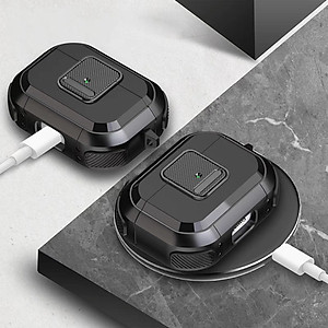 Ốp Case Dành Cho Airpods Pro 2 / Airpods Pro, Kai.N Lock Moss, Tặng Kèm Móc Khóa Siêu Xịn - Hàng Chính Hãng