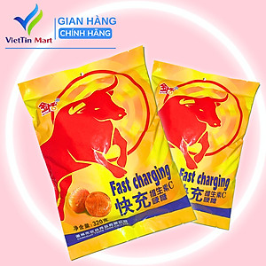 Kẹo Ngậm Tăng Lực Vị Bò Húc Gói 320g