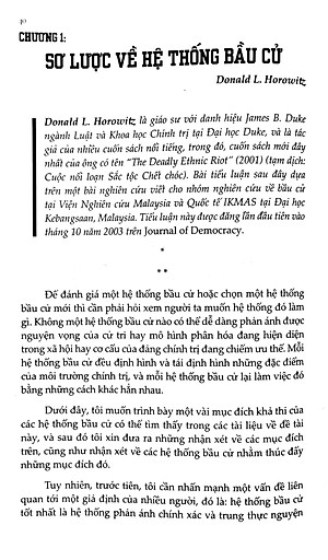 Các Hệ Thống Bầu Cử Trên Thế Giới