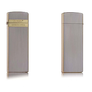 Vỏ Hột Quẹt Bật Lửa Xăng Đá Zorro Z735 Siêu Mỏng - Nhiều Màu(KHÔNG SẴN XĂNG)