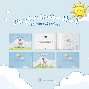 Sách Cùng Bạn Trưởng Thành – Tô Màu Cuộc Sống