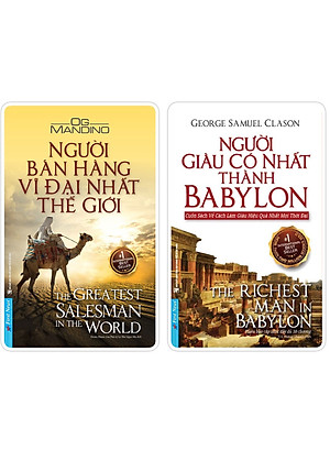 Combo Người Bán Hàng Vĩ Đại Nhất Thế Giới + Người Giàu Có Nhất Thành Babylon (Bộ 2 Cuốn)_FN