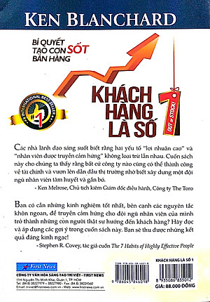 Sách Khách Hàng Là Số 1