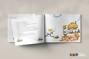 Truyện Ehon bé 3-4-5 tuổi -Phép thuật của Bồ Công Anh