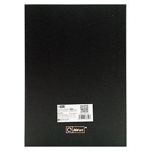Sổ Vẽ Khâu Gáy A5 80 Tờ Sketch Book - ZEN art 8719 - Màu Đen