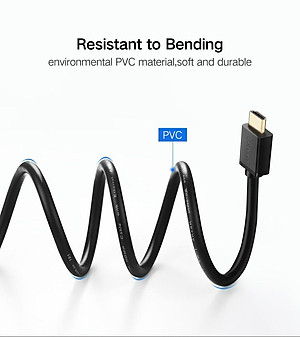 Ugreen UG30115HD104TK 0.5M 2k 4k 60hz 1.4 màu Đen Cáp tín hiệu HDMI - HÀNG CHÍNH HÃNG