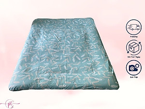 Áo Bảo Vệ Nệm Bông Xuất Nhật Loại 2 Mặt Có Khóa Kéo [Đủ size] - Giao Màu Ngẫu Nhiên