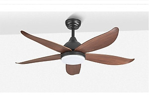 Đèn quạt LED SHIO trang trí nội thất hiện đại 3 chế độ ánh sáng