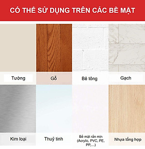 Bộ 6 Móc dán tường Command 3M cỡ vừa chịu lực 1.3kg - Gói ưu đãi, độ bền cao, bám cực chắc, tháo cực dễ, không khoan đục, không bong tróc, không gây hại bề mặt 17101 - 6VP