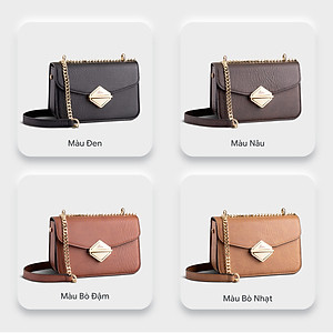 Túi Lata ( Thời trang nữ đi chơi size 17 - Túi đeo chéo da HN97 )