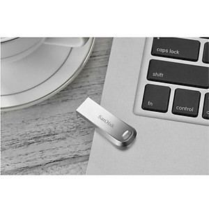 USB 3.1 SanDisk Ultra Luxe CZ74 256GB 150MB/s (Bạc) - Hàng Chính Hãng