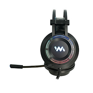 Tai nghe gaming Wangming WM9800 7.1 USB LED (Đen) - Hàng nhập khẩu