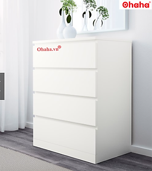 Tủ Đựng Đồ Nhiều Ngăn OHAHA - 4 Hộc Kéo Tiện Dụng T001