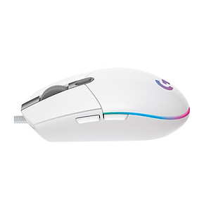Chuột chơi game có dây LOGITECH G102 GEN2 RGB White- Hàng Chính Hãng