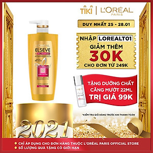 Dầu Gội L'Oreal Paris Chiết Xuất Tinh Dầu Hoa 650ml