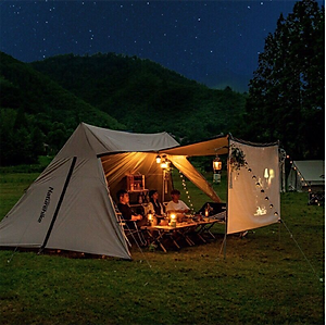 Lều trung tâm NatureHike NH20TM008 kèm màn chiếu Glamping chỉ số chống nắng UPF 50+