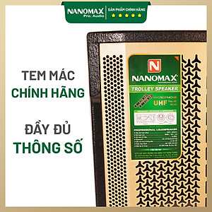 Loa Kéo Nanomax SK-12F3 Bass 3 Tấc 30cm Công Suất 450w Karaoke Bluetooth Hàng Chính Hãng