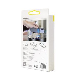 Ốp Lưng Đựng Thẻ Siêu Mỏng Gắn Lưng Điện Thoại Silicon 3M-Chính Hãng Baseus
