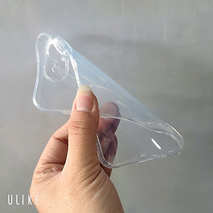 Ốp lưng iP 16e dẻo trong TPU loại tốt, bảo vệ camera KST akz ( hàng chính hãng)