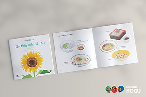 Truyện Ehon bé 1-2-3 tuổi - Tìm thấy mùa hè rồi