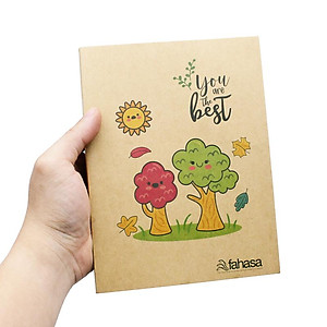 Tập Học Sinh - 4 Ô Ly - 200 Trang 70gsm FAHASA - You Are The Best (Mẫu Sản Phẩm Giao Ngẫu Nhiên)