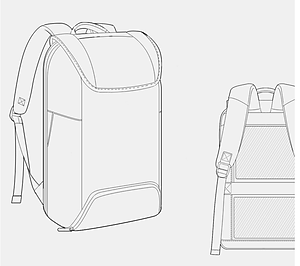 Balo nam thời trang tích hợp chống trộm chống nước cao cấp phong cách châu âu