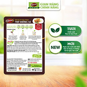 Combo Xôt gia vị hoàn chỉnh Barona: 1 Bò kho (80gr) + 1 Thịt Nướng Hàn Quốc (80gr) + 1 Thịt Nướng Sả (80gr)