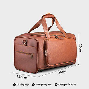 Túi du lịch Lata ( Thời trang nam, nữ tiện lợi cỡ lớn - Túi da TR17 )