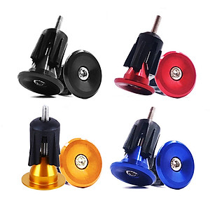 Nắp Chụp Tay Lái Ghi Đông Xe Đạp Leo Núi MTB Chất Liệu Nhôm (2 chiếc, đường kính phù hợp 15-23.5mm) MaiLee