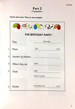 Sách Cambridge Young Learner English Test Movers 6: Student Book