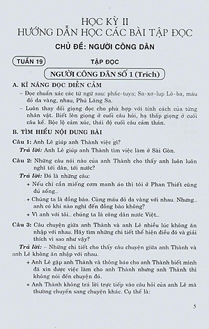 Sách Học Tốt Tiếng Việt Lớp 5 (Tập 2)