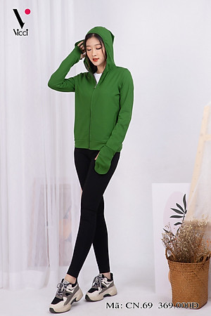 Áo chống nắng - Áo khoác nữ chống nắng làm mát Vicci CN.69, chống tia UV, mềm mịn, thấm hút mồ hôi, khử mùi, kháng khuẩn