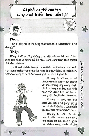 Sách Cẩm Nang Tuổi Dậy Thì Dành Cho Bạn Trai