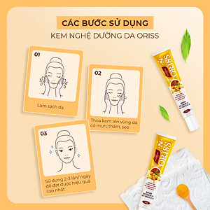 Kem nghệ Oirss hỗ trợ giảm mụn mờ thâm sẹo do mụn tuýp 20g
