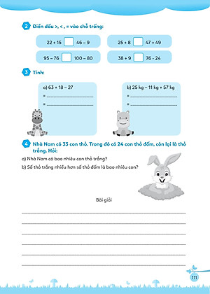 Bài Tập Bổ Trợ Toán Cơ Bản Và Nâng Cao Lớp 2 - Tập 1