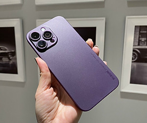 Ốp Lưng Siêu Mỏng Dành Cho iPhone 14 Pro Max / 14 Pro / 14 Plus / 14 Chính Hãng Memumi Không Bám Vân Tay, Bảo Vệ Camera - Hàng Chính Hãng