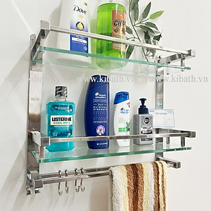 Kệ Kibath 2 Tầng Phòng Tắm Tiện Lợi