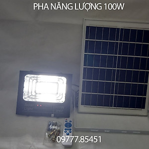Đèn led pha năng lượng mặt trời 50W 100w 200w 300w 400W