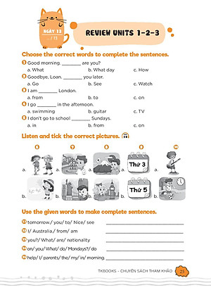 Sách 99 Ngày Em Giỏi Tiếng Anh Lớp 4