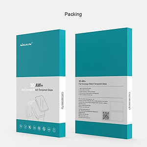 Miếng dán cường lực Nillkin Full 3D cho Apple Watch Series 6 /  Apple Watch SE (Size 40/44mm) - Hàng Nhập Khẩu