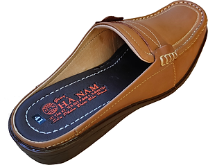 Dép Bít Mũi Nam Da Bò Thật HÀ NAM Cao Cấp GSB2032