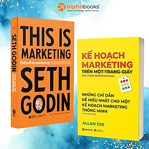 Combo Sách - Thế Mới Là Marketing + Kế Hoạch Marketing Trên Một Trang Giấy