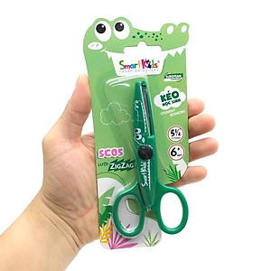 Kéo Học Sinh Cá Sấu 140 mm - Smart Kids SC05