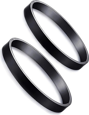 Vòng tay cặp Hàn Quốc VTC13 (Màu đen)