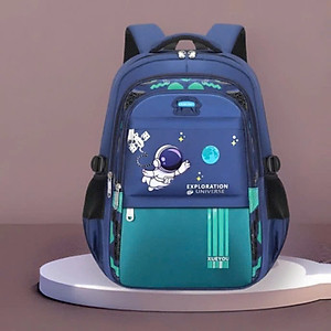 Cặp Sách Chống Gù - Balo Đi Học Phi Hành Gia Cho Bé Tiểu Học Loại Cao Cấp Siêu Nhẹ Chống Thấm Ướt - HÀNG CHÍNH HÃNG MINIIN