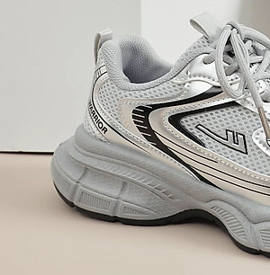 Giày thể thao nữ đế êm nhẹ, thoáng khí đế cao su đúc, chống trơn trượt hạn chế mòn  – GNU2102