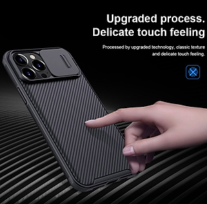 Ốp lưng bảo vệ Camera dành cho iPhone 13/ 13 Pro/ 13 Pro Max chính hãng NILLKIN CamShield - hàng nhập khẩu