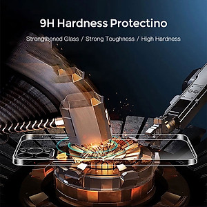 Ốp lưng cho iPhone 12 Pro / iPhone 12 6.1 inch chống sốc siêu mỏng 1mm Hiệu Memumi Glitter Độ trong tuyệt đối, chống trầy xước, chống ố vàng, tản nhiệt tốt - Hàng nhập khẩu