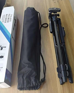 Tripod, chân đế điện thoại, máy ảnh 3 chân TTX-6218 kiêm giá đỡ có túi đựng , remote bluetooth điều khiển từ xa - Hàng chính hãng
