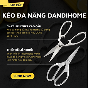 Kéo đa năng DandiHome thép cao cấp giữ độ bén tốt